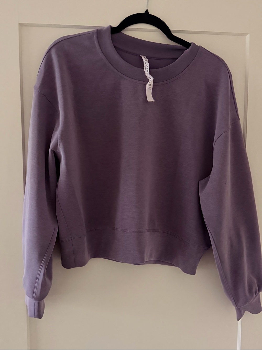 lululemon athletica Dusty Lavender Boxy Crewneck Sweatshirt